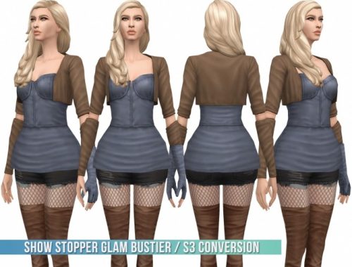 Show Stopper Glam Bustier S3 Conversion at Busted Pixels