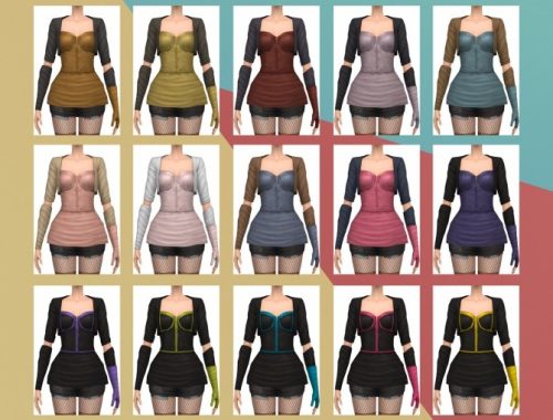Show Stopper Glam Bustier S3 Conversion at Busted Pixels