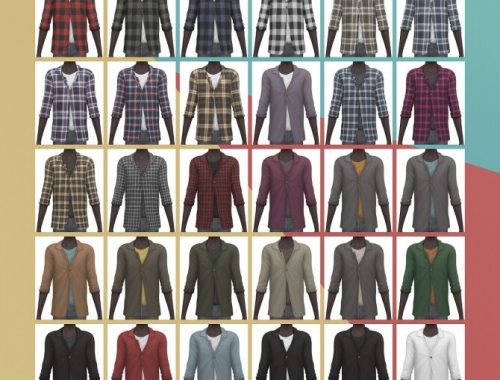 Showtime Jacket Plaid S3 Conversion at Busted Pixels