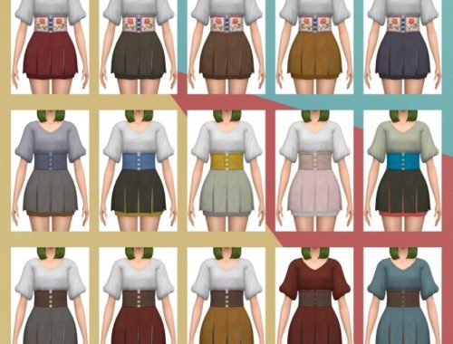 Showtime Skirt Corset S3 Conversion at Busted Pixels