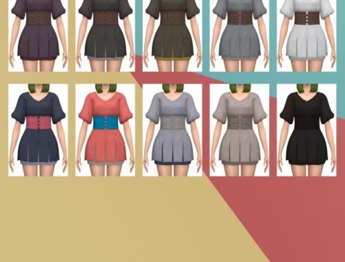 Showtime Skirt Corset S3 Conversion at Busted Pixels