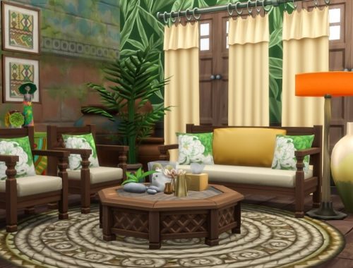 Shrunken Square Coffee Tables Resized at Simsational Designs