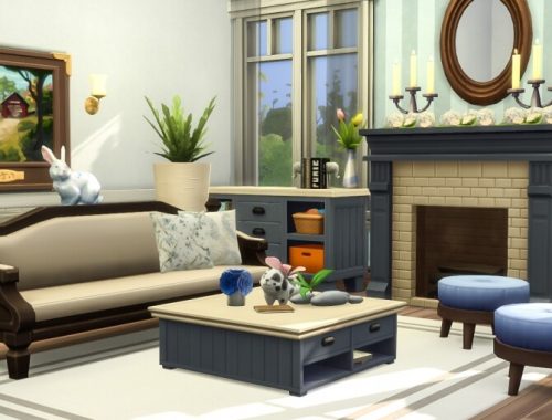 Shrunken Square Coffee Tables Resized at Simsational Designs