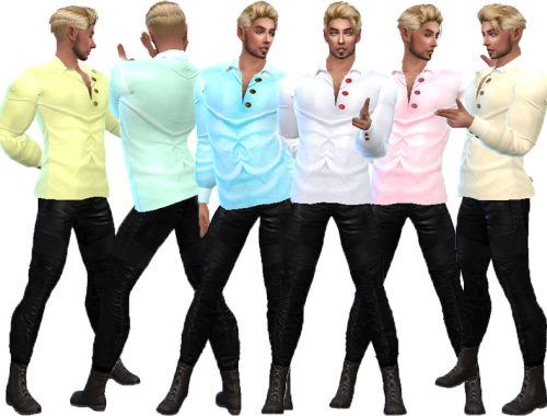 Silk male top (City Living)