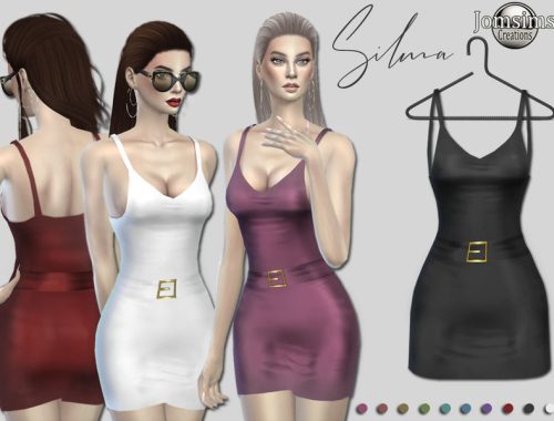 Silma little dress with straps