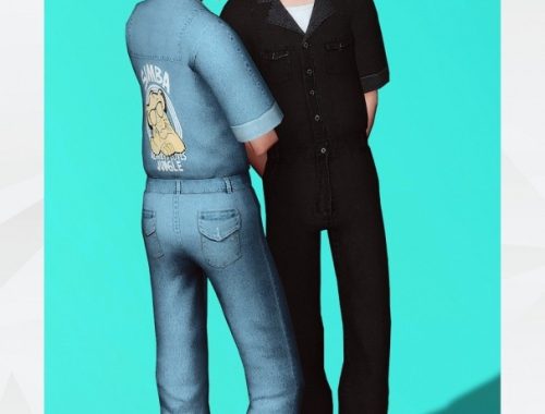 SIMBA Denim Jumpsuit at Gorilla