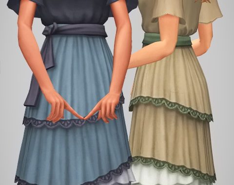 Simblreen 2019 Collection at Saurus Sims