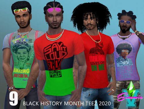 SimmieV Black History Teez 2020