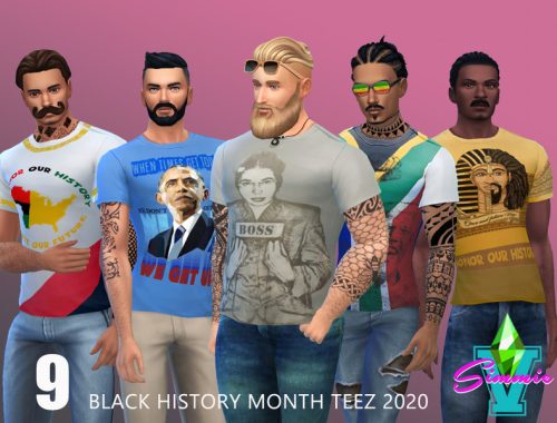 SimmieV Black History Teez 2020