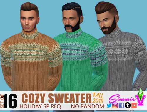 SimmieV Cozy Sweaters Fall 2019