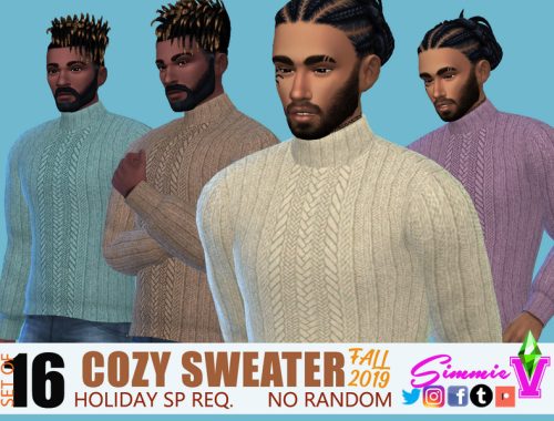 SimmieV Cozy Sweaters Fall 2019