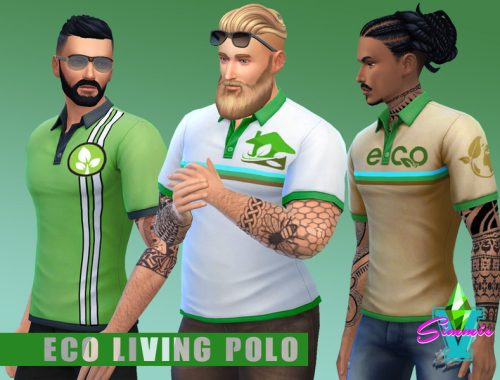 SimmieV Eco Living Polos