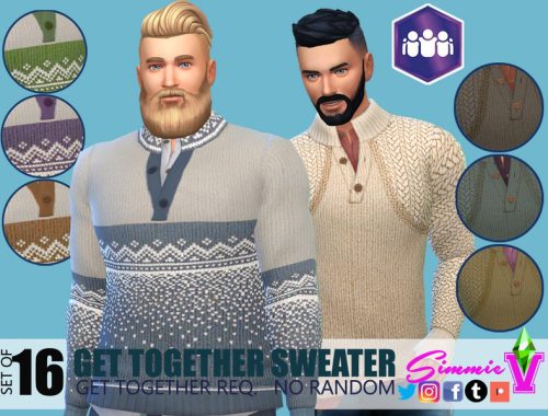 SimmieV Get Together Sweaters