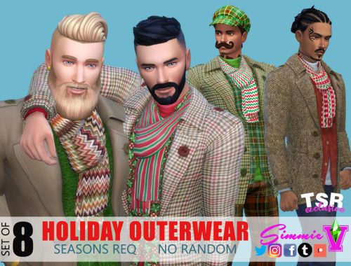 SimmieV Holiday Outerwear