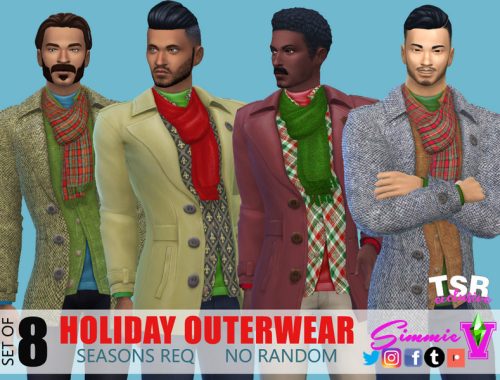 SimmieV Holiday Outerwear