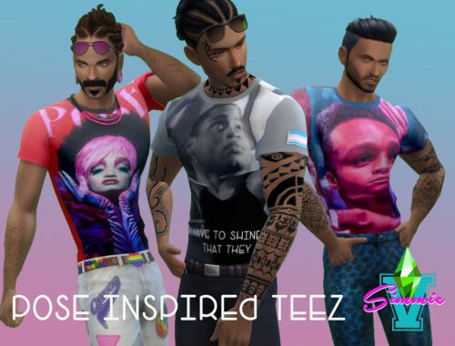 SimmieV POSE Inspired Teez