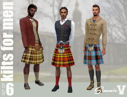 SimmieV_Kilts for Men