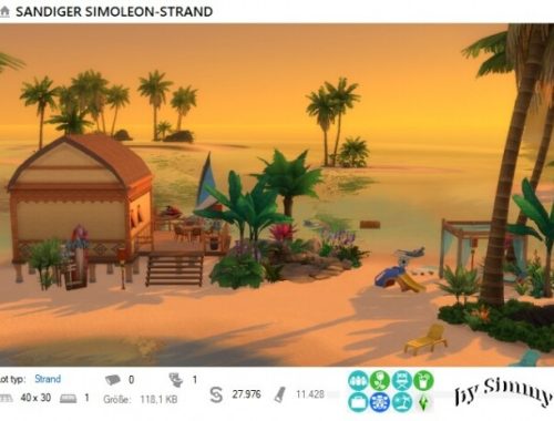 Simoleon Strand by Simmy at All 4 Sims
