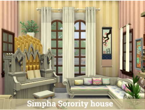 Simpha Sorority house.