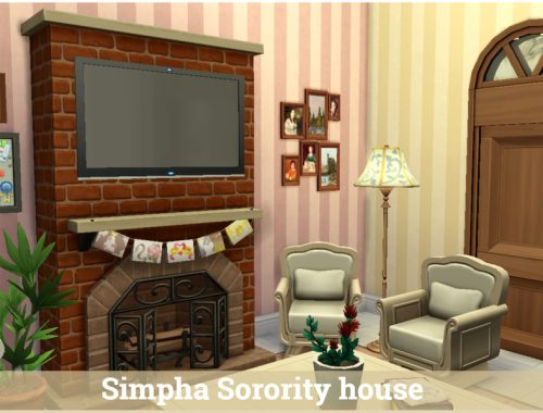 Simpha Sorority house.