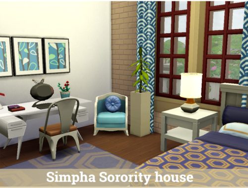 Simpha Sorority house.