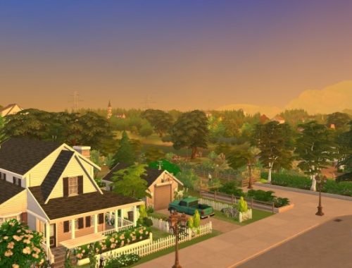 Simple Family Cottage Upgraded by AmelieItsMe at Mod The Sims