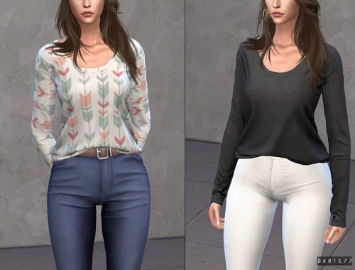 Simple Long Sleeve Tee