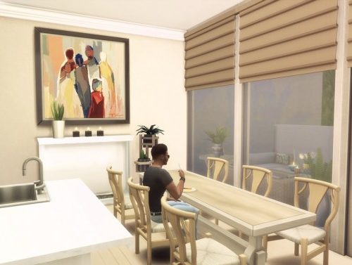 Simple Modern house at GravySims