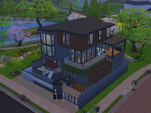 Simply Rich House No CC by selynroselyn at Mod The Sims