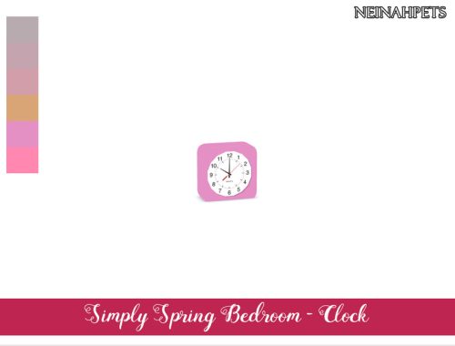 Simply Spring Bedroom Collection {Mesh Required}