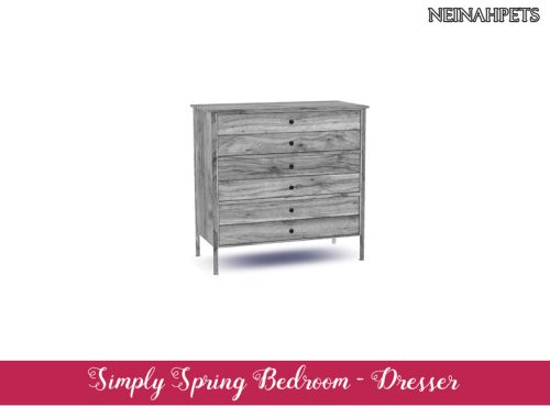 Simply Spring Bedroom Collection {Mesh Required}