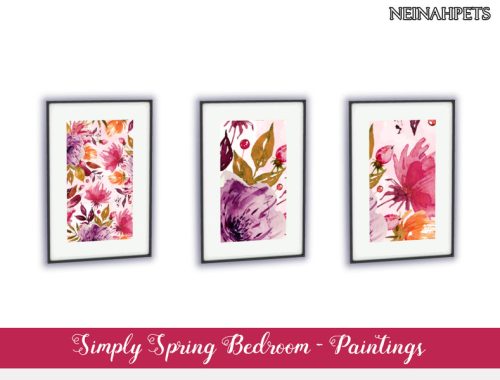 Simply Spring Bedroom Collection {Mesh Required}