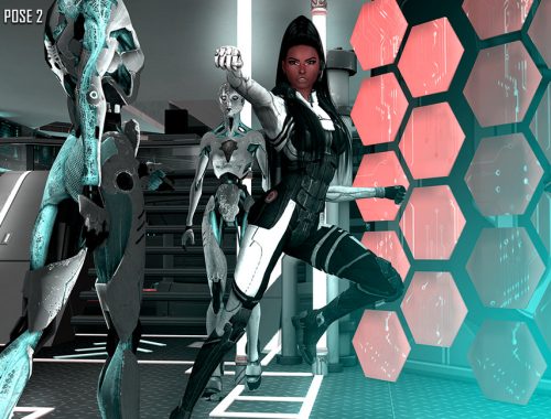 Sims Station - Pose pack
