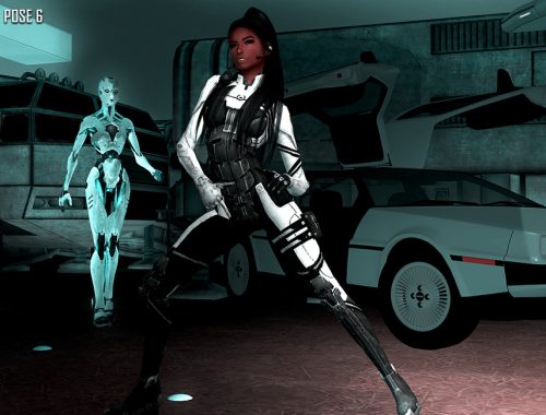 Sims Station - Pose pack
