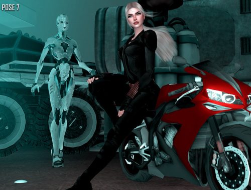 Sims Station - Pose pack