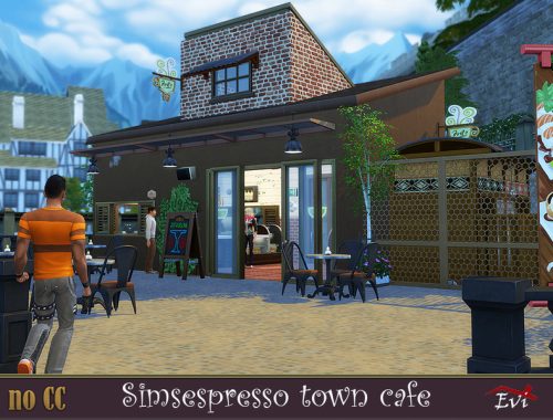 Simsespresso small town Cafe