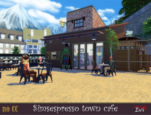 Simsespresso small town Cafe