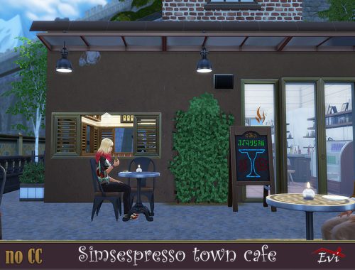 Simsespresso small town Cafe