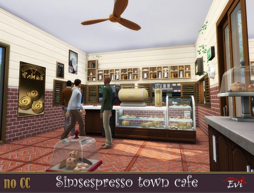 Simsespresso small town Cafe