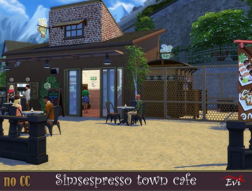 Simsespresso small town Cafe