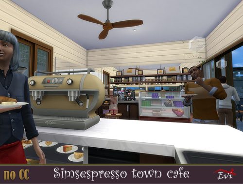 Simsespresso small town Cafe