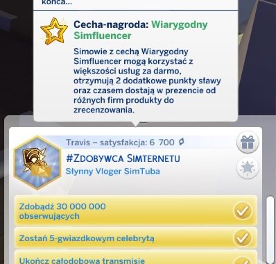 SImternet Conqueror Aspiration by IlkaVelle at Mod The Sims