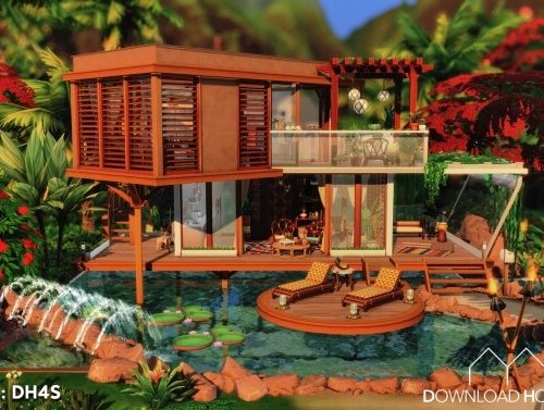 Single Beach House by Samuel at DH4S