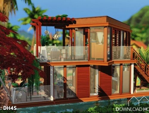 Single Beach House by Samuel at DH4S