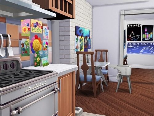 SINGLE DAD W/ ONE DAUGHTER APARTMENT at Aveline Sims