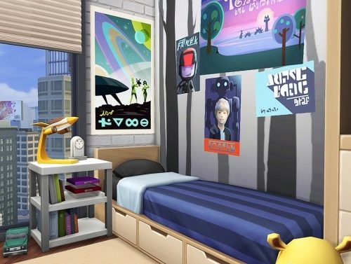 SINGLE DAD W/ ONE DAUGHTER APARTMENT at Aveline Sims