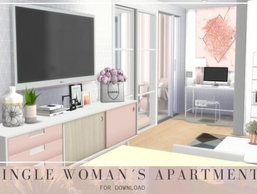 SINGLE WOMAN´S APARTMENT at Dinha Gamer