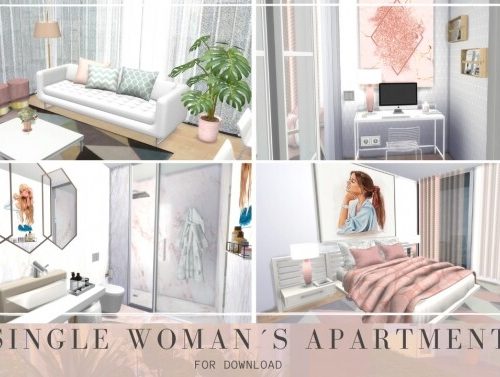 SINGLE WOMAN´S APARTMENT at Dinha Gamer