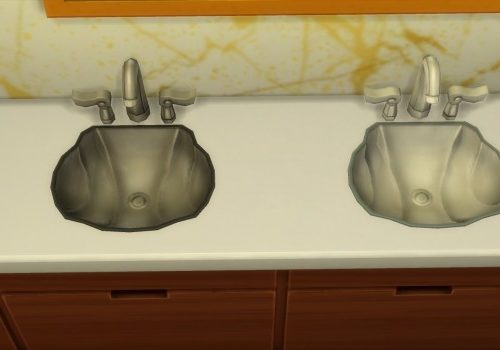 Sink and Mirror by AdonisPluto at Mod The Sims