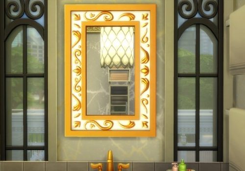 Sink and Mirror by AdonisPluto at Mod The Sims